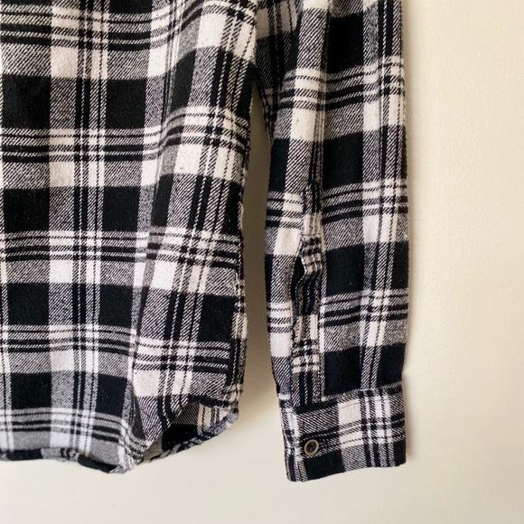 Jachs Black and White Plaid Button Down Shirt - Picture 7 of 7